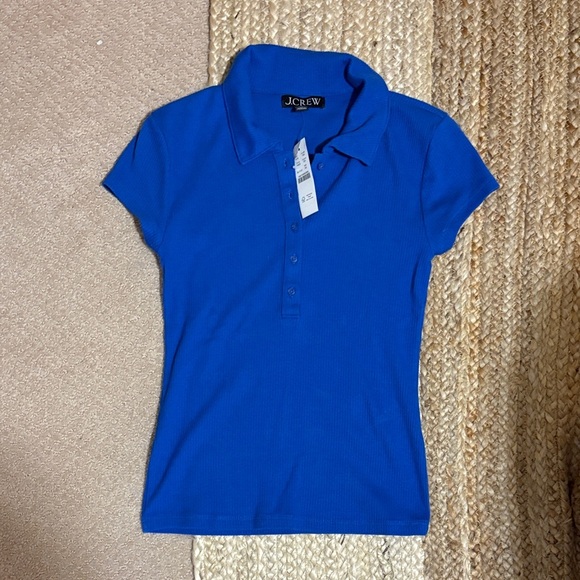 J. Crew Tops - NWT J. Crew Women's Blue Polo Top
